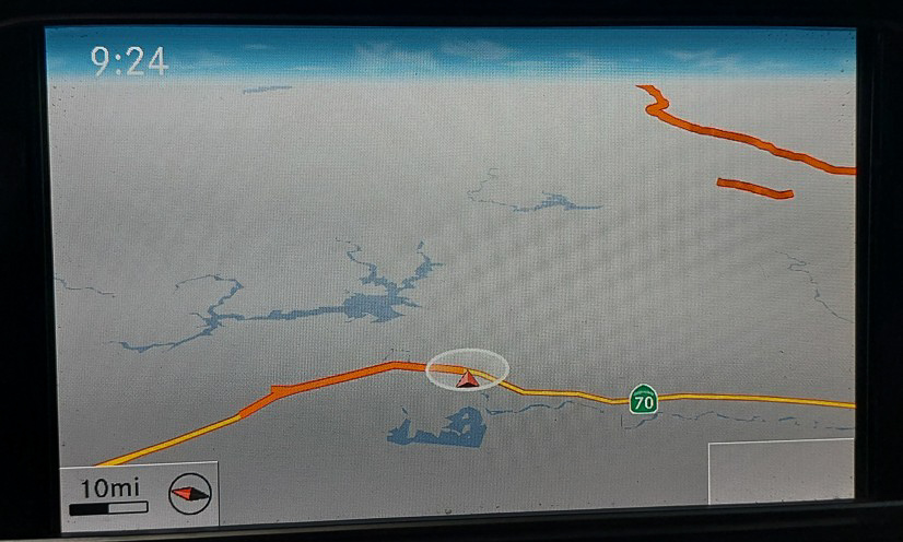 14-15 MERCEDES E-CLASS (A207 C207 W212) GPS NAVIGATION INFORMATION MEDIA SCREEN — exact item pictured